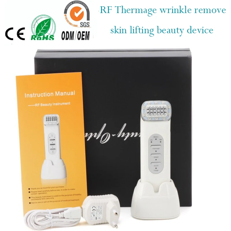 

Portable High Frequency RF Radio Frequency Infrared Skin Rejuvenation Age Spots Wrinkle Remover Facial Beauty Salon Instruments