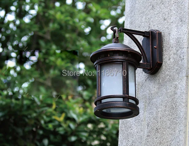 Садовый высококачественный наружный светодиодный настенный светильник водонепроницаемый уличный настенный светильник содержит светодиодный светильник
