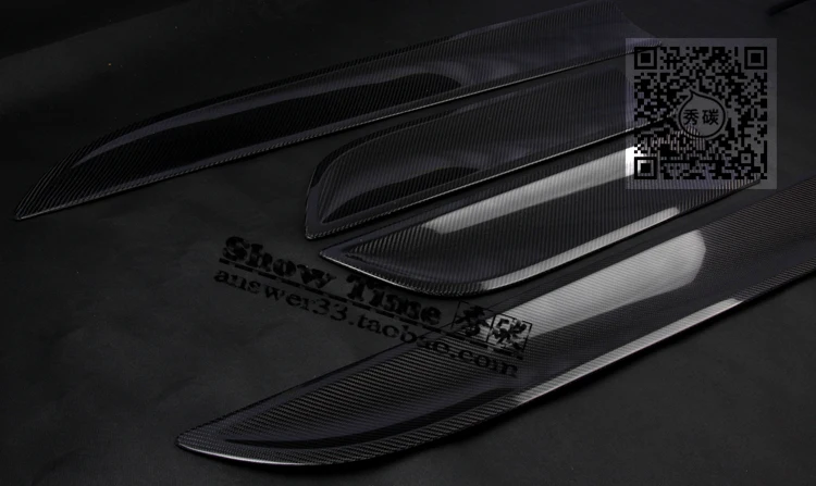 Подходит для Porsche Macan carbon fiber Body decoration strip body Дверная панель