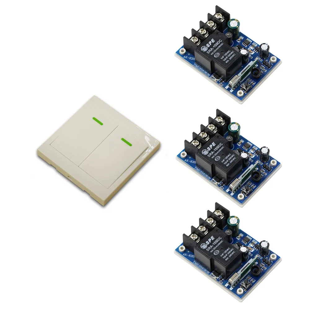 DC 12 48V Remote Control Switch Receiver Wireless Power Switch Radio Controlled Switch Relay