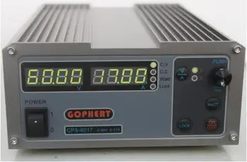 

DC regulated switching power supply 60V 17A High power Digital Adjustable DC Power Supply 1000W four bit display CPS-6017