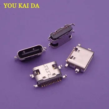 

50pcs For Ulefone Power 3 3S micro mini USB jack socket connector Port phone dock plug Charge Cellphone replacement