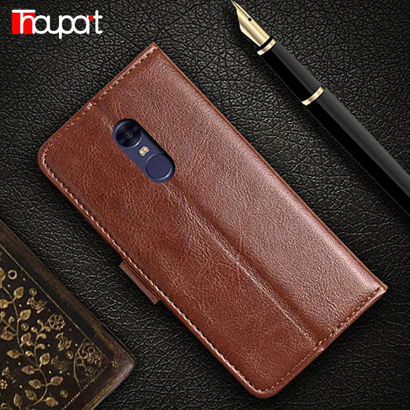 

Thouport Leather Case For Xiaomi Redmi Note 4X Redmi 4A Wallet Photo Frame Retro Flip Cover For Xiaomi Redmi 4X Case Note 4