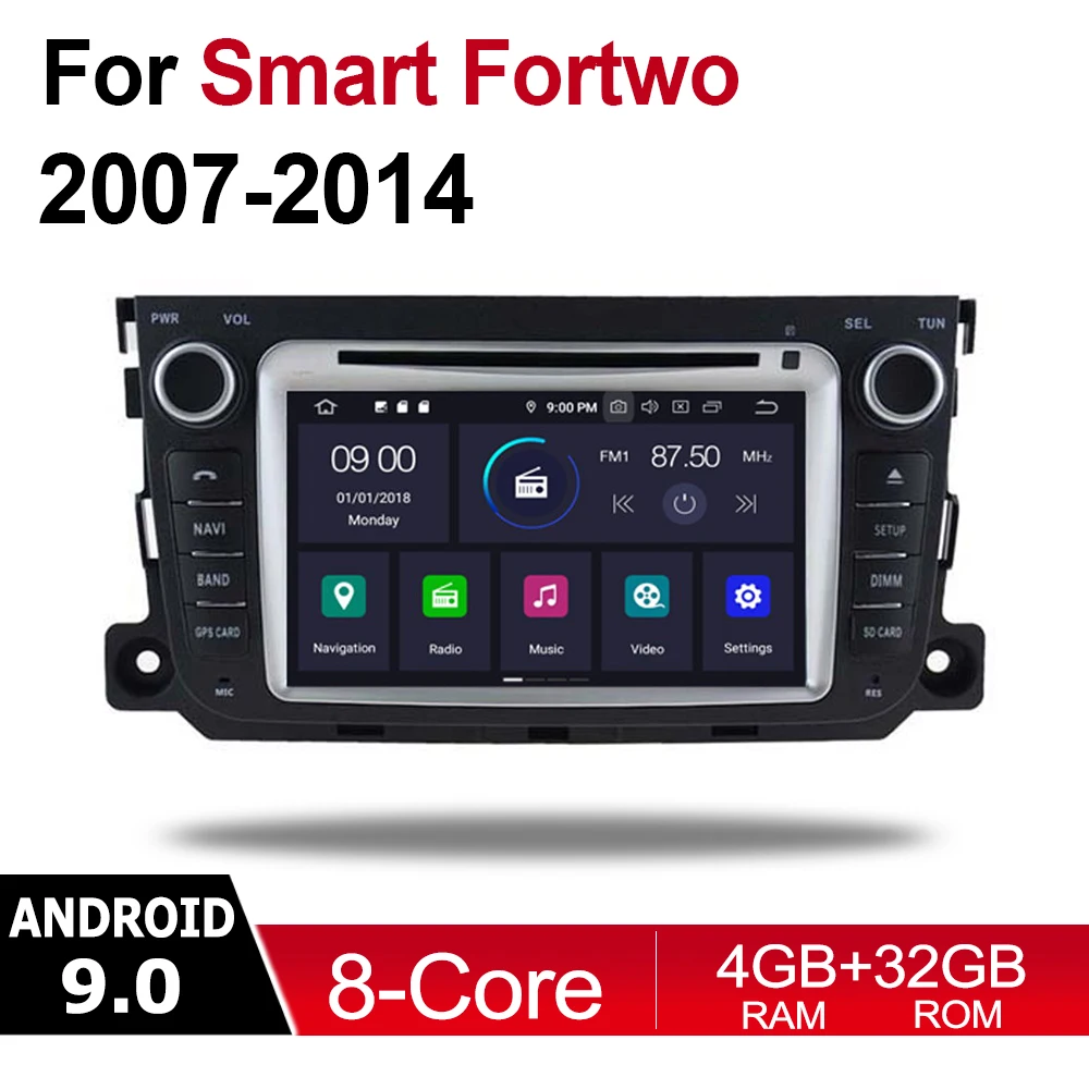 Android Car Multimedia player 2 Din WIFI GPS Navigation Autoradio For Smart Fortwo 2007~2014 NTG touch screen Bluetooth WIFI SD Android Car Multimedia player 2 Din WIFI GPS Navigation Autoradio For Smart Fortwo 2007~2014 NTG touch screen Bluetooth WIFI SD
