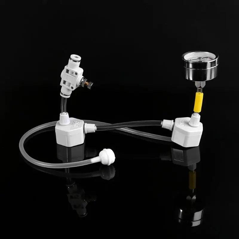 

DIY Aquarium CO2 Generator System Kit Gauge Water Plant Fish Aquarium Co2 Valve Diffuser