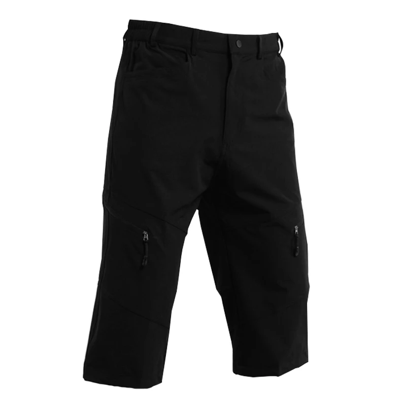 

3/4 Cycling Shorts MTB Road Bike Bicycle With Pocket Quick-dry Men Bicycle Bike Shorts For Downhill Cycling