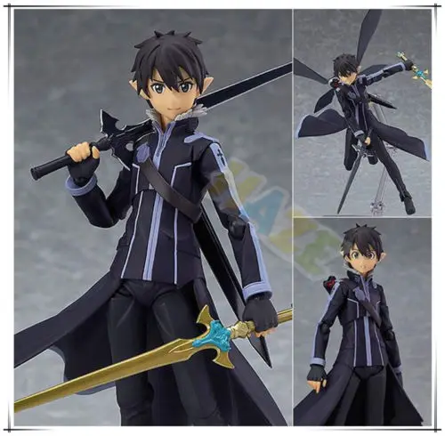

Anime Figma 289 Sword Art Online ALO Kirigaya Kazuto Action Figure 15cm Toy