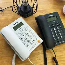 Домашний офис отель стол проводный идентификатор телефонных вызовов ЖК-дисплей стационарный телефон
