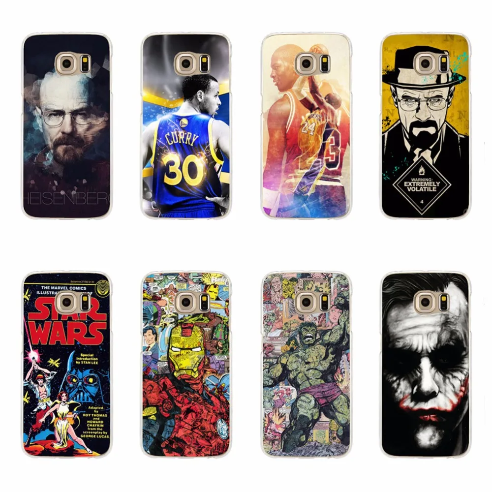 Superman Ironman Batman Spiderman STARWARS Captain America Shield Cases For Samsung Galaxy C5 C7 A3 A5 A7 J1 J5 J7 2016 Version