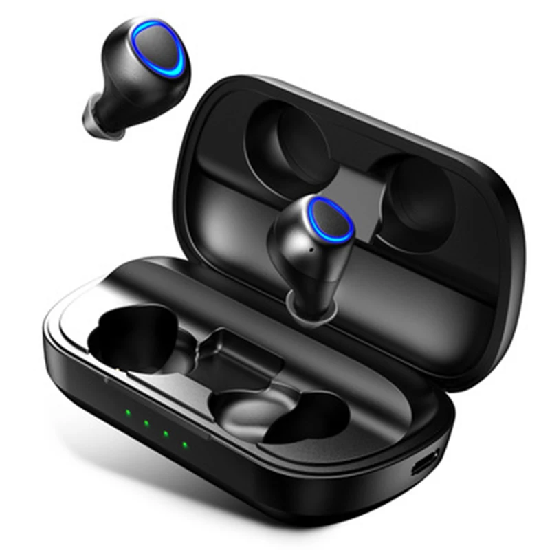 

Hua Eagle 5.0 tws bluetooth Earphone wireless Earphone Earpiece sports headset with microphone for xiaomi iphone android earbuds
