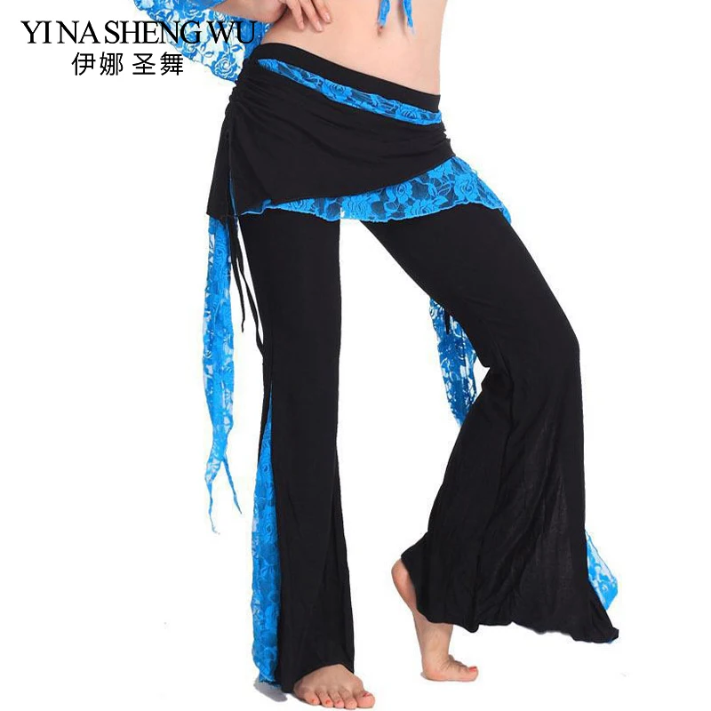 2018 Newest Wholesale Cheap Tribal Belly Dance Pants for Women Belly Dancing Costume Pant 10 Colors Available