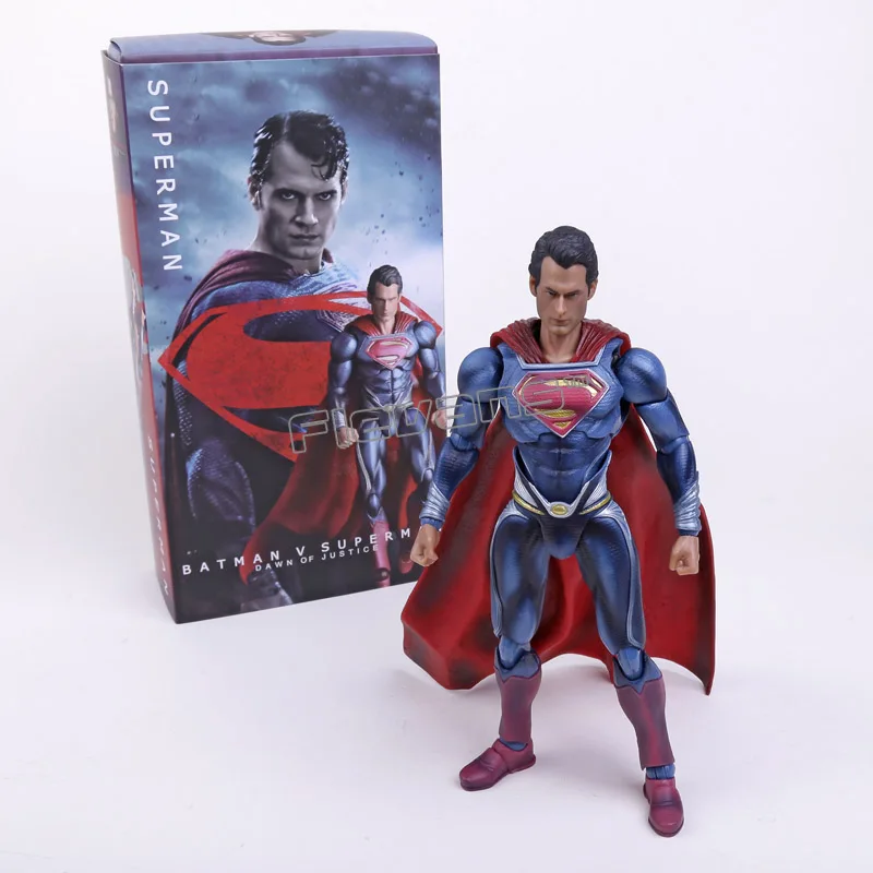 

Crazy Toys Batman v Superman Dawn of Justice Superman PVC Action Figure Collectible Toy 10" 25cm