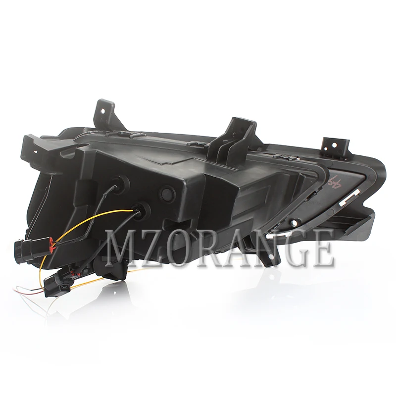Cheap For Hyundai Tucson 2019 2pcs LED DRL Fog Lamps led fog lights cover day light daylight headlights LED Daytime Running Lights 6