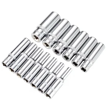 Удлинить 1/" шестигранный трещотки нарощенный рукав бар розетка адаптер Привод гнездо гаечный Ключ конвертер инструмент 6-14 мм универсальный шарнир