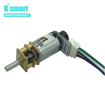 

Bringsmart GB12-N20B Micro Motor 3V 6V Electric Gear Box Motor With Encoder Disk 39-1500rpm High Precision Intelligent Parts DIY
