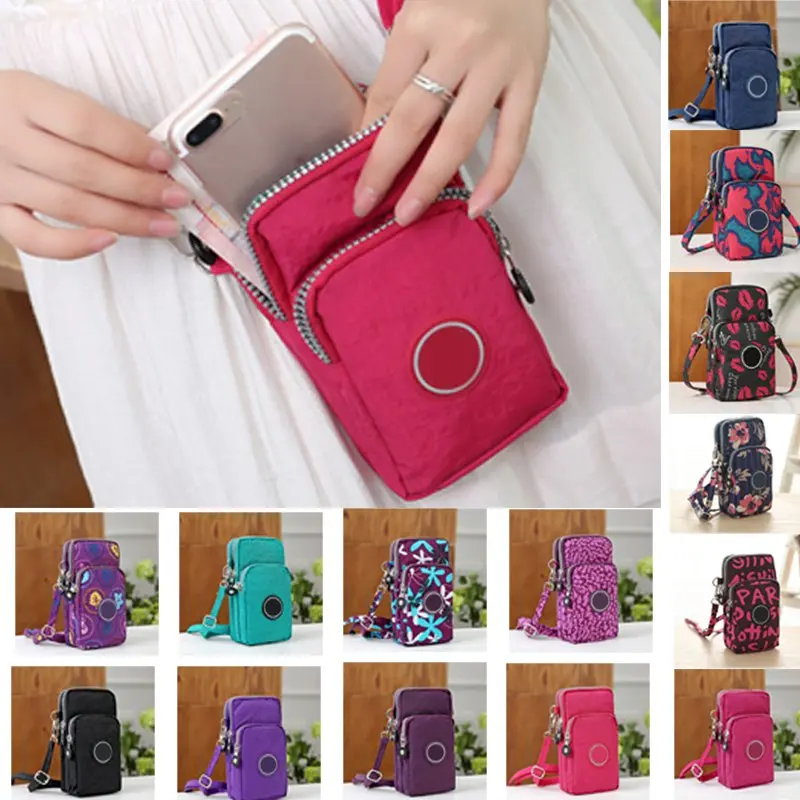 Многофункциональные женские сумки для хранения через плечо, чехол для мобильных телефонов, сумки для макияжа, кошелек, сумка через плечо, сумки, сумка с ремнем