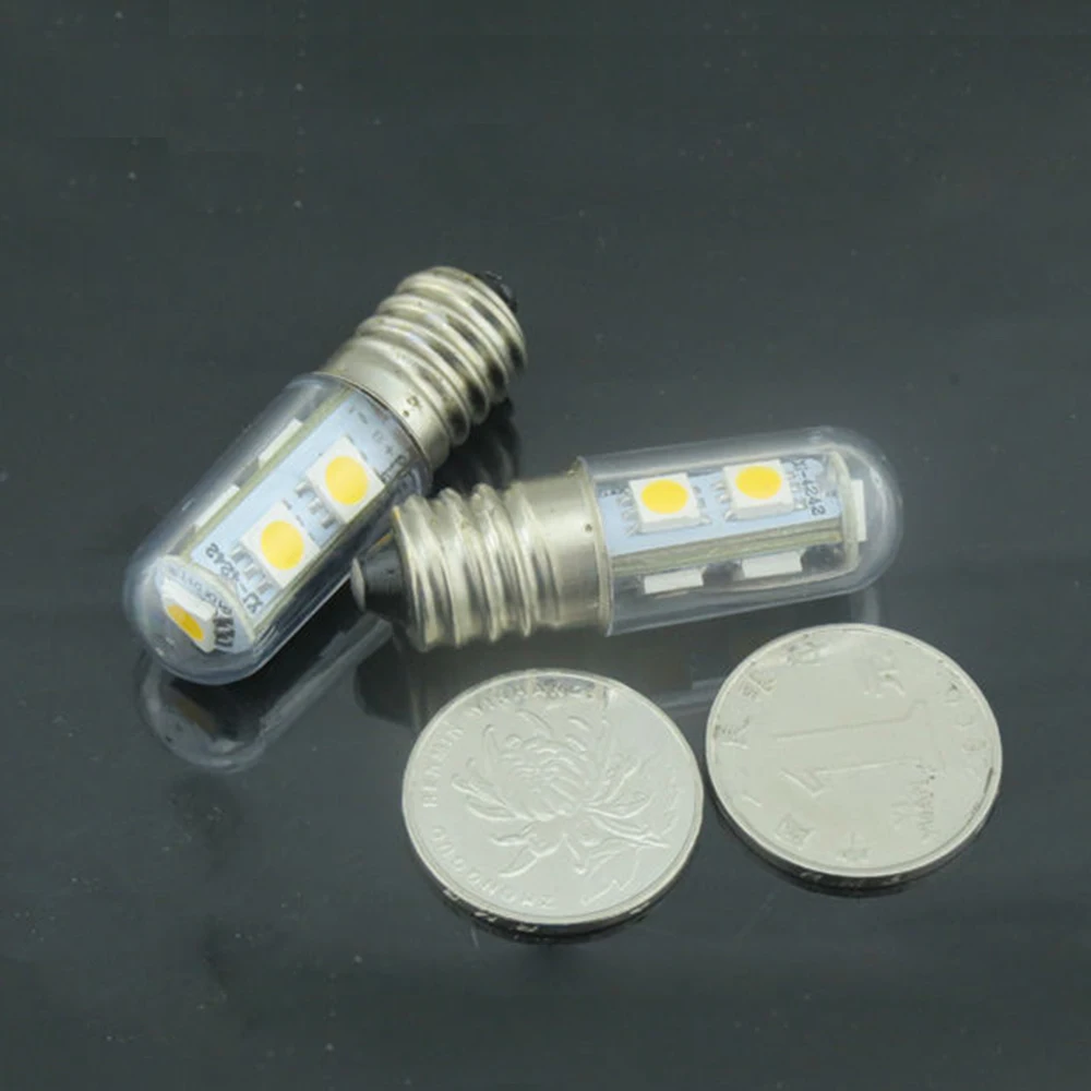 Wholesale 100pcs E14 LED Energy Saving Bulb 1W Mini Small refrigerator