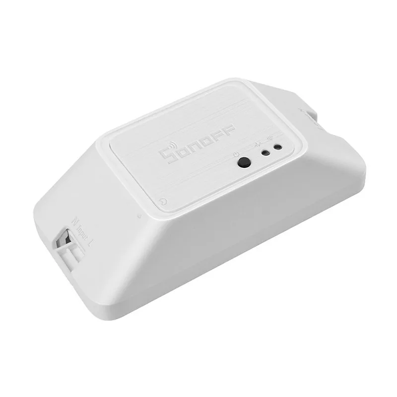 

SONOFF RFR3 WIFI Smart Switch 433 MHZ 1 Gang - DIY Smart RF Control Switch Smart Home App control Voice Control Drop Shipping