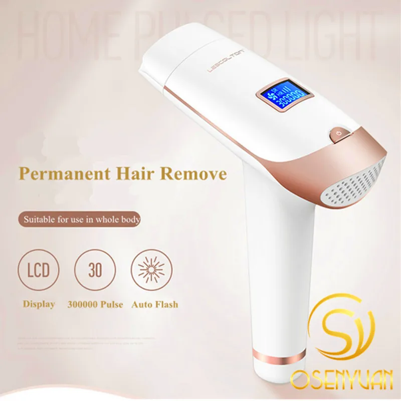 Comprar Depilador láser LESCOLTON 4IN1 Depilador LCD Dispositivo de depilación permanente Depilador láser Home 1000000