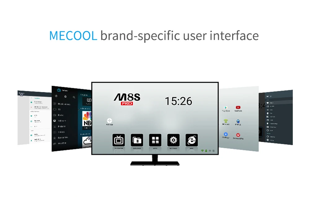 MECOOL M8S PRO Android 7,1 Smart tv Box 2 ГБ/3 ГБ ОЗУ 16 Гб ПЗУ Amlogic S912 телеприставка 4K BT WiFi медиаплеер ТВ приставка