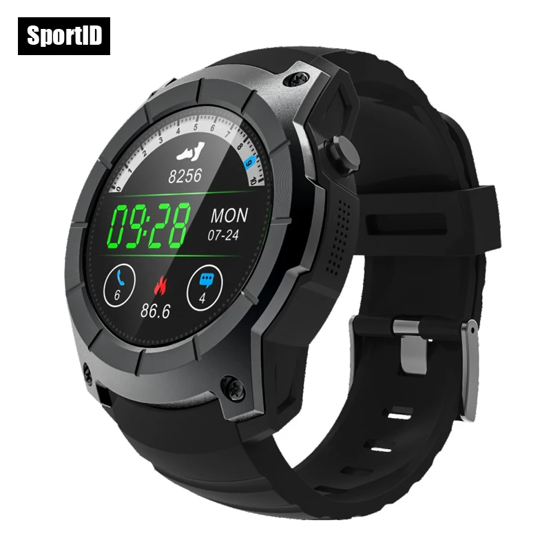 Nouveau GPS Montre Smart Watch Moniteur de Fréquence Cardiaque Air Pression Sport Smartwatch Carte Mémoire Réponse Cadran Appel S958 SIM Montres pour téléphone