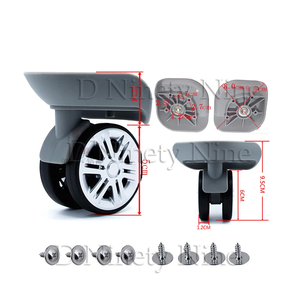 luggage swivel wheel replacement