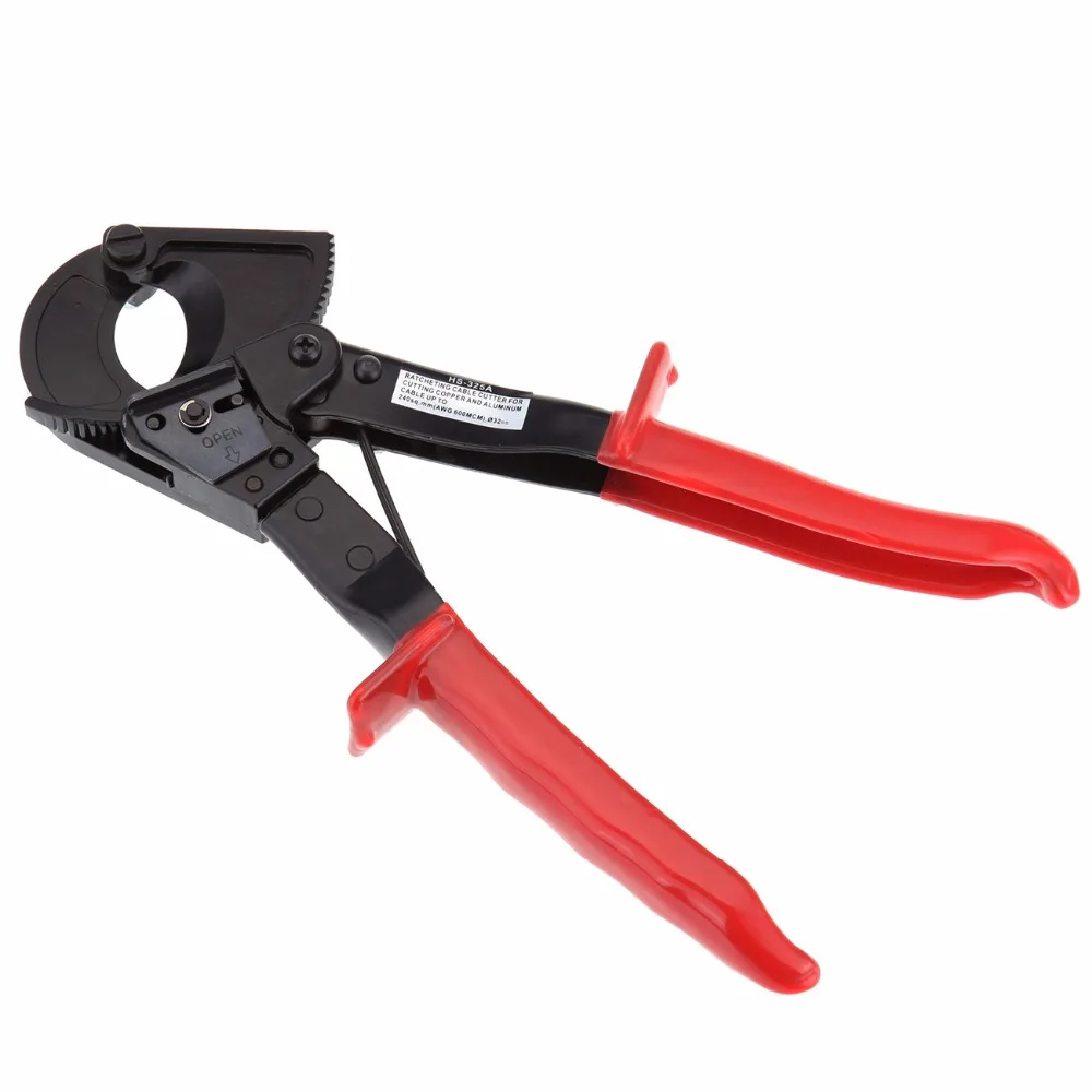 

Ratchet Cable wire Cutter Cutting HS-325A Aluminum Copper Ratcheting Cutting Hand Tool free shipping