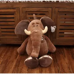Лесной слон плюшевые Игрушечные лошадки слон подушка детская кровать Подушки мягкие игрушки куклы