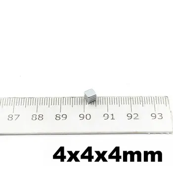 

Block cubes Magnets 4x4x4mm Precision Neodymium Sensor Magnets N42 Powerful Micro Permanent Magic Magnetics cubes Puzzle 200pcs
