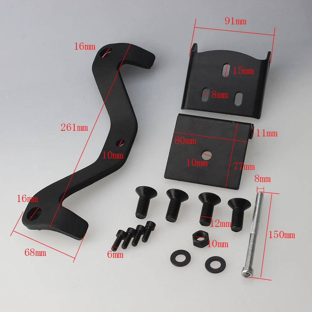 Solo Seat Bracket Spring Saddle Mount for Harley Sportster 883 1200 XL Bobber Chopper Custom New 2004-2015 (13)