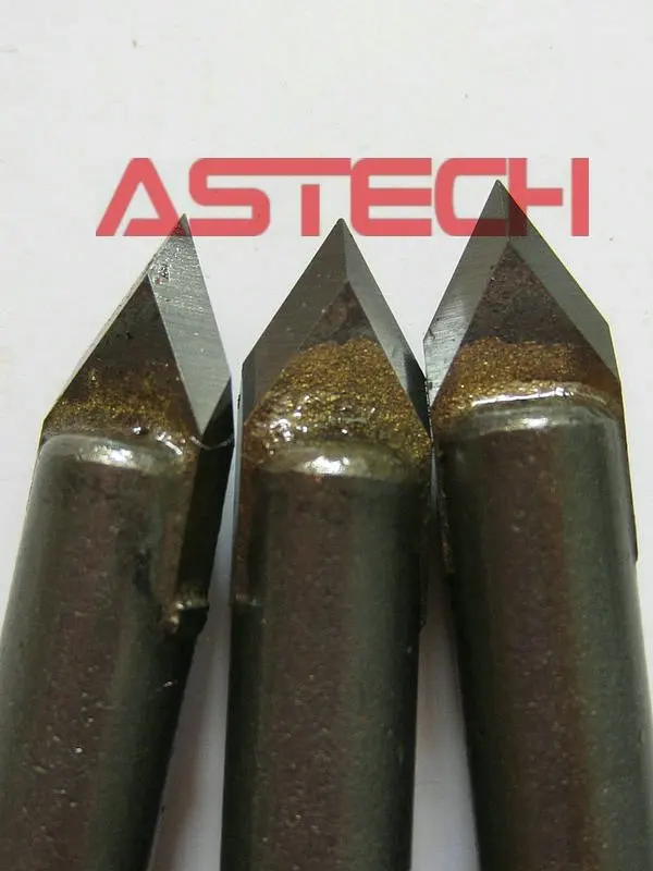 60 Degree Carbide Bits Set, Solid Carbide Router bits for marble