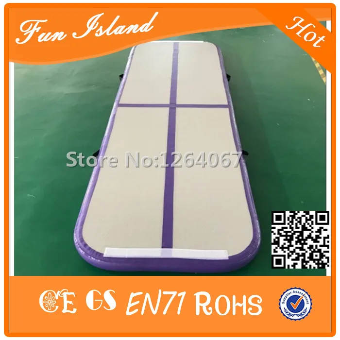 Free Shipping 4x1m Inflatable Gym Mat ,Inflatable Tumble Track