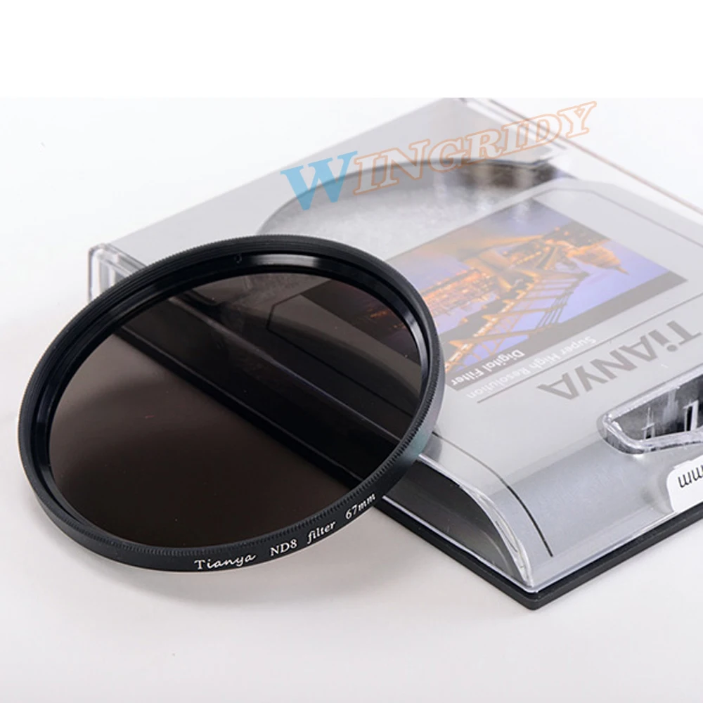 ND Filter WTIANYA ND8 Camera Lens Filter Reduce Exposure Medium Grey 37