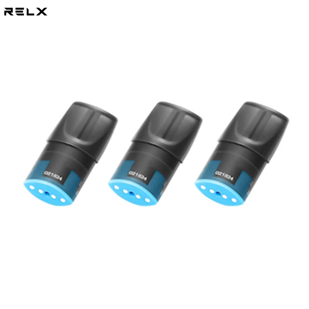 

3pcs/a pack Original RELX Pod Cartridges Standard Edition the Replacement Pod Cartridges For the RELX Starter battery e-cig vape