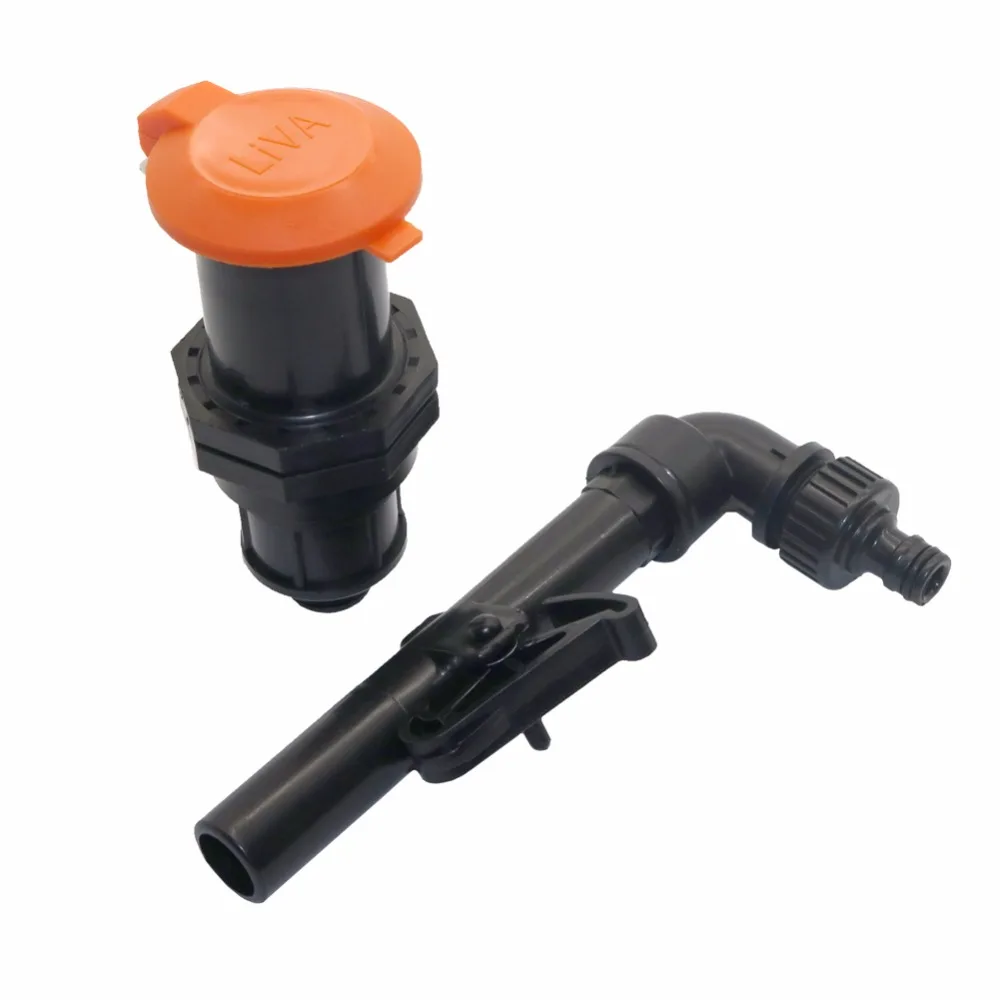 3/4 inch External thread Rapid water valve water connectors pipe fittings plastic Convenient