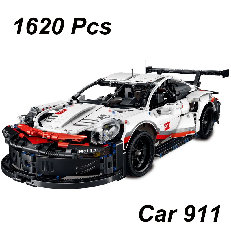 

1620Pcs Technic rsr City Super Racers Speed Champions White Super Racing Car Building Blocks Compatible Legoings Bricks Boy Toys
