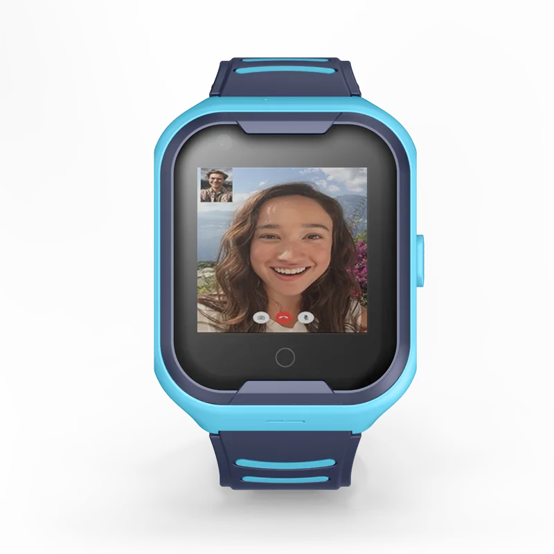  IP67 Waterproof Smart 4G Remote Monitor Camera GPS WIFI Kid Child Student Wristwatch SOS Video Call