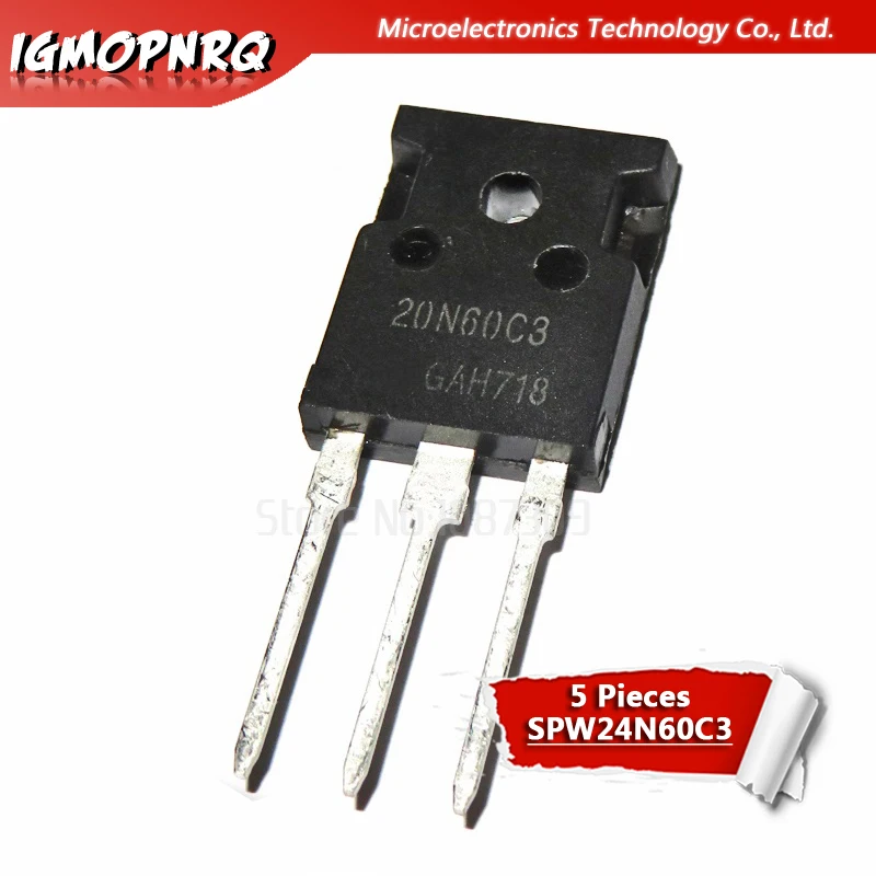 5Pcs Spw20N60C3 20N60C3 N Channel To 247 New Original huismerk kopen in de aanbieding