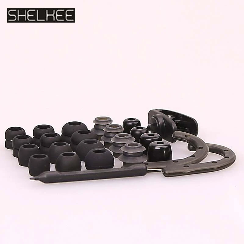 

SHELKEE 1Set DIY Cavity Shell Set Upgrade Replace Accessories Repair For Sennheiser IE80/IE8/IE8I Earphones silicone Case