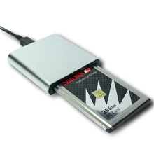 PCMCIA карта памяти в USB 2,0 адаптер USB2.0 PCMCIA кардридер для компьютера