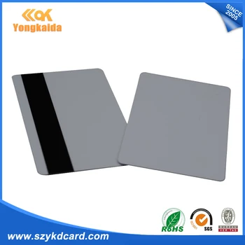 

500pcs Blank White PVC Hico magnetic stripe card