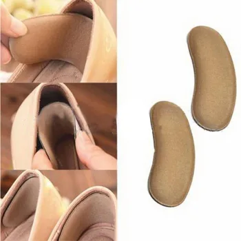 

High Quality Women Sticky Shoe Heel Inserts Heel Protector Novetly Shoe Cushion Random Color