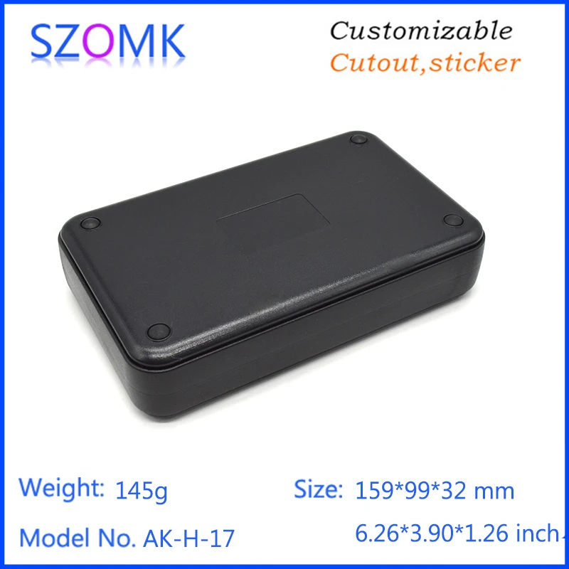 szomk small plastic case for electronic equipment plastic housing for enclosure pcb design junction box tv box abs material plastic casing (53)