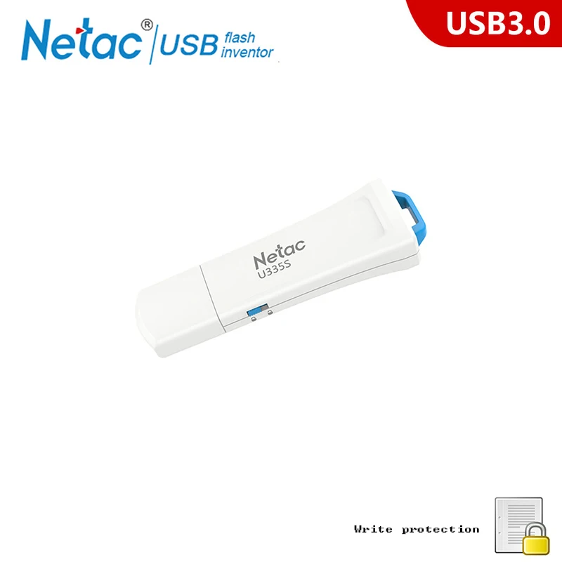 Netac U335S запись зашифрованный USB 3,0 Флешка 16 ГБ 32 ГБ 64 ГБ 128 ГБ флеш-накопитель в виде ключа Adata гаджет usb-ключ анимадо Миньон