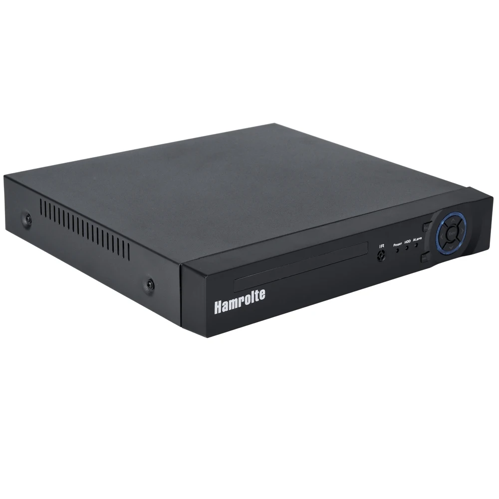 Hamrolte CCTV NVR 4CH H.265 PoE NVR max 4 К выход для IEEE802.3af 48 В POE ip-камера с поддержкой движения обнаружение удаленного доступа xmeye