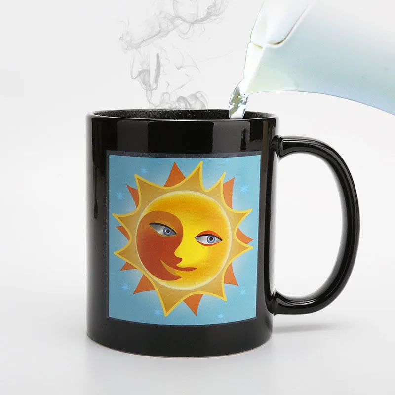 ZOOOBE творчество Цвет изменить чашка для кофе и молока кружка Moon Защита от солнца чувствительных кружки мой бутылка для воды температура зондирования под