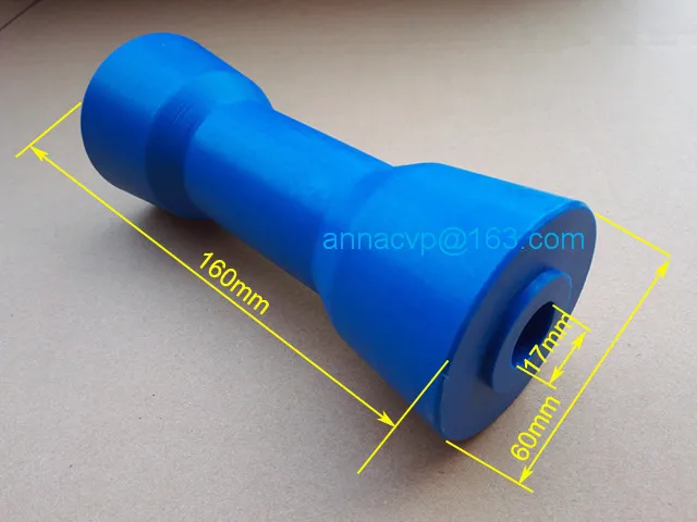 

keel roller for boat trailer , Blue PE boat trailer roller, trailer parts.