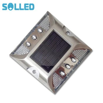 

SOLLED Outdoor Lighting Solar Power Panel Buried Lamp LED Underground Lamp IP68 LED Street Road Stairs Step Floor Light Home