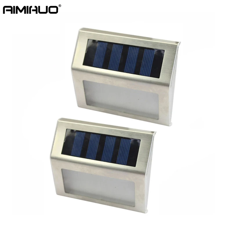 

AIMIHUO Outdoor Lamp 3 LED Solar Sensor Automatic Light Sensitive Function Waterproof Wall Lamp Garden Wall Lights Solar Lamp