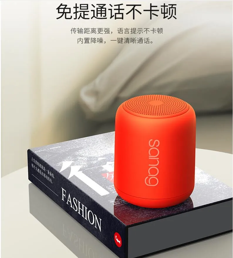 

AZN X6 Wireless Best 4.2 Bluetooth Speaker Waterproof Portable Outdoor Mini Column Box Loud Subwoofer Speaker Design for Phone